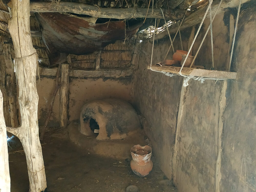 Inside of a Trechterbekervolk house